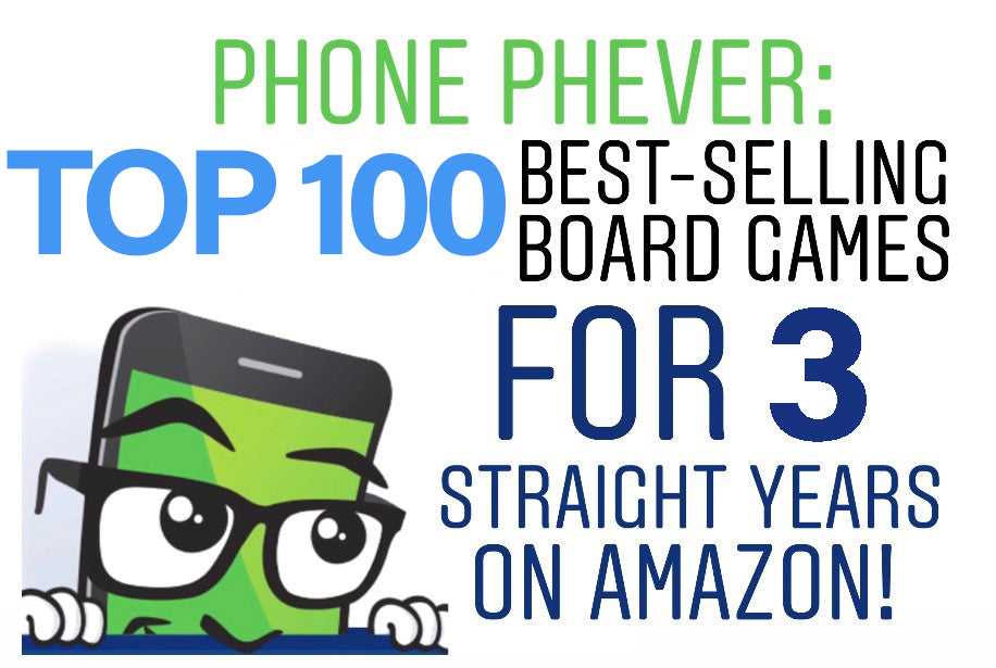 Top 100 Best Selling Board Games for 3 Straight Years on Amazon